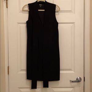 DKNY Tie Neck Sleeveless Dress